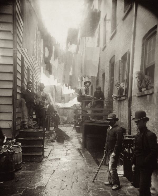  Bandit’s Roost. The most dangerous street in New York City in 1888 