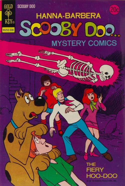 ilovecats4ever: spicyhorror: Scooby Doo Mystery Comics #20 (August 1973)skeleton missle