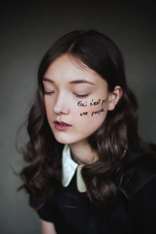 opaqueglitter:  Yumi photographed by Charlotte Abramow 