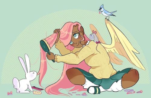 stevetwisp:hair care💆‍♀️🧖‍♀️💅 #fluttershy #mlpfanart #mylittlepony #mlp #mylittleponyfriendshipismagic https://www.instagram.com/p/CblHoq0Ja-6/?utm_medium=tumblr