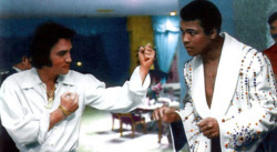 boxingsgreatest:  The King Of Rock N’ Roll With The Greatest Of All Time. Elvis Presley &amp; Muhammad Ali