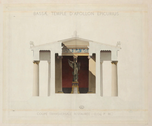 arjuna-vallabha: Temple of Apollo, Bassae, Greece DEFRASSE, Alphonse and Henri LECHAT.