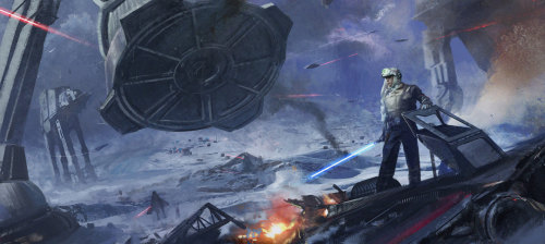 The superb sci-fi themed sketches, paintings and concept artworks of LiXin Yin - www.this-is