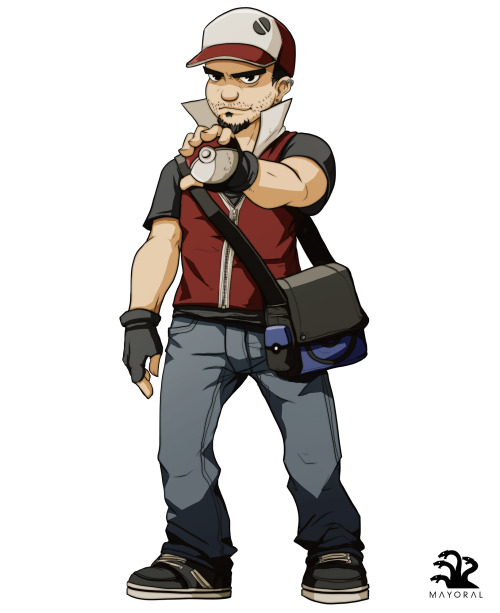 Pokemon Trainer CraigCommissioned custom portrait character.It’s part of this big illustration