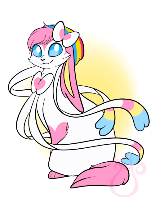 cheeziesart: Pansexual Pride Pokemon!! I got so many for pansexual I’ve decided they deserved 