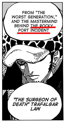 Theory: Rocky Port Incident : r/OnePiece