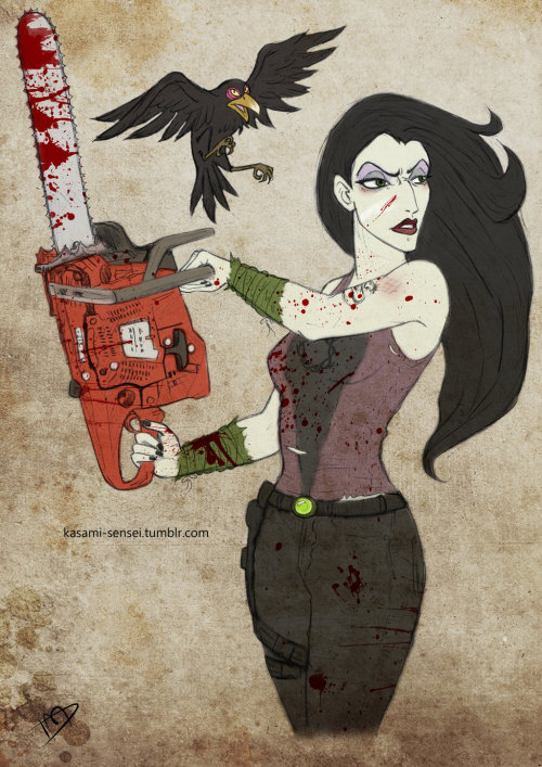 whatthecool:  10 Amazing Disney Apocalypse Illustrations by kasami-sensei More can be viewed on his deviant art page