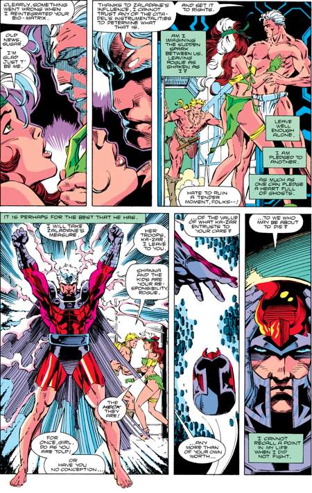 comicstoastonish:Uncanny X-Men #274 (1991)Writer: Chris ClaremontArtist: Jim Lee