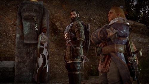 ramenrutherford:Kallak’s group. Once he met Dorian, Vivienne was left at home.