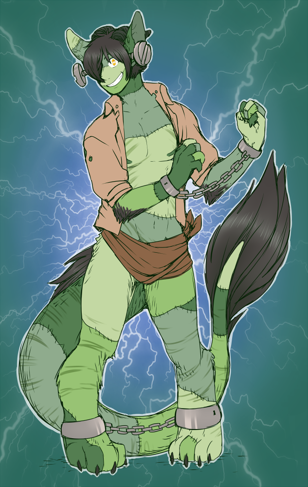 dcsart:  CrimsonEclipse’s OC all dressed up for a spooky Halloween time! EROTIC