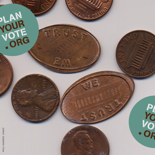 Your vote is your voice. Act today with Plan Your Vote, an artist initiative to promote and empower 