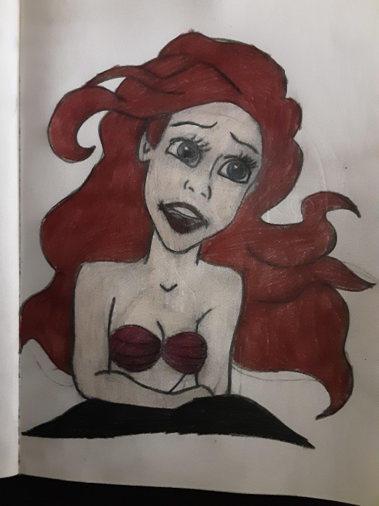 ariel the little mermaid drawing tumblr