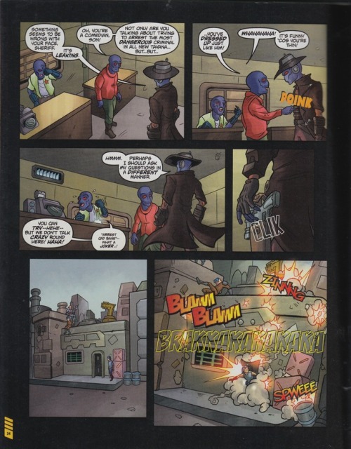 FINALLY got around to scanning the Cad Bane non-canon UK comic “Bane vs….Bane?” for @ladyanan