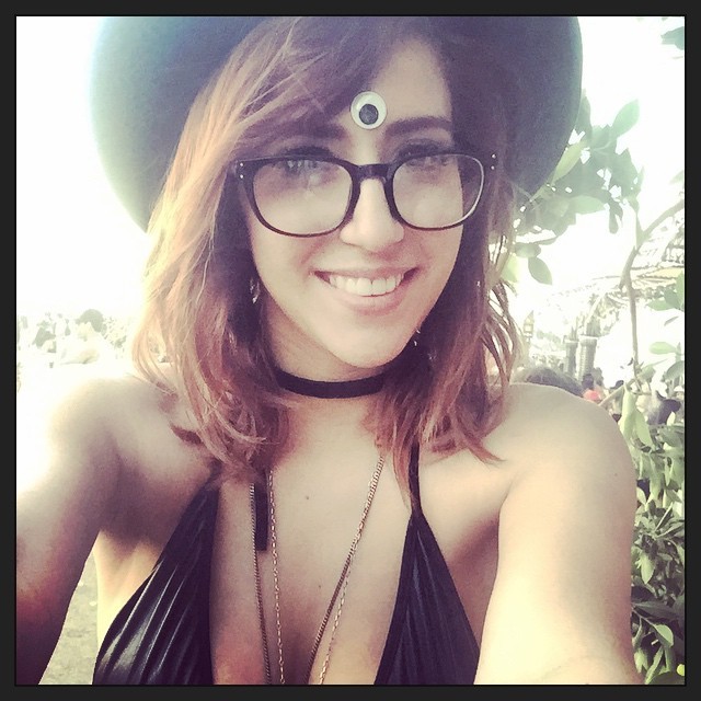 - @rawblane gave me a third eye. #vandaleyes #coachella2015
