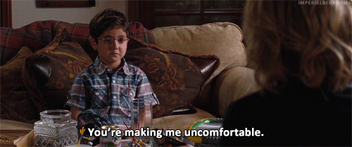 When you finally notice someone flirting with you 