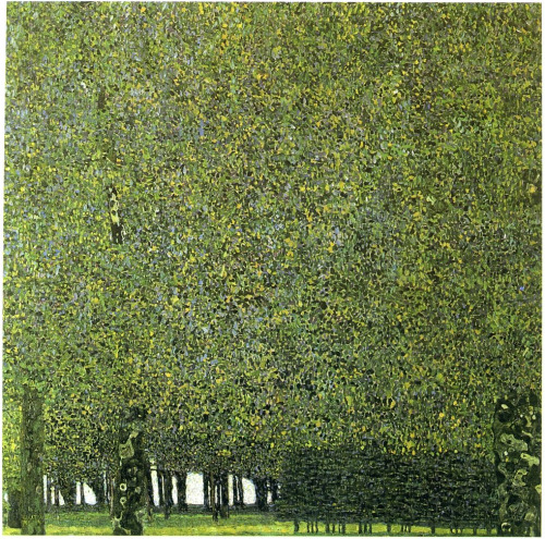 rosemonetphotos:Gustav Klimt,  le parc (1910)