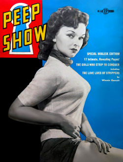Lili Lamont Appears On The Cover Of The “Special Burlesk Edition” Of ‘Peep