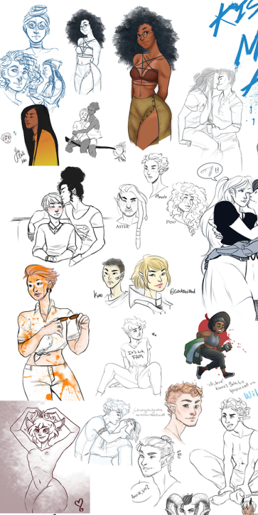 stupid doodles from twitter. follow me to watch the gay and dnd madness unfold in real-time.