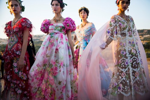 lacetulle:Dolce &amp; Gabbana | Valley of the Temples Alta Moda