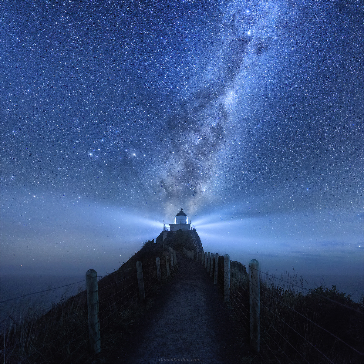 just–space: The Milky Way over Nugget Point Lighthouse, New Zealand.  js 