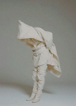 grayalexander:  vauxvintage:  issey miyake 1982  Jedi fashion 