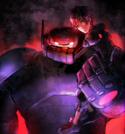 tttttengo:  Dark Baymax and hiro