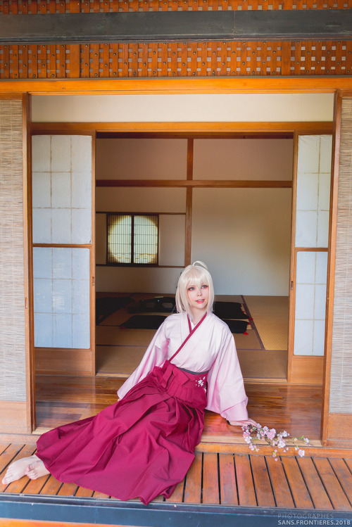  My Okita Souji costume :3~~cosplayer me (http://facebook.com/calssara.cosplay / http://instagram.co