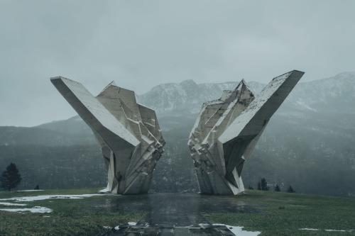  Battle of Sutjeska Memorial Monument Complex in the Valley of HeroesTjentište, Republic of Srpska