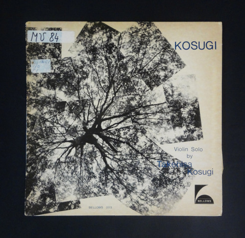 Takehisa Kosugi, March 24, 1938 / 2021(image: Takehisa Kosugi, Violin Solo, Bellows, New York, 1981.