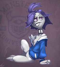 slbcreations:  slugboxcreatureart:  atrylplus:  Claire Wheeler from Monsters University  dammit atryl…  …geeEEEEE…  ;9