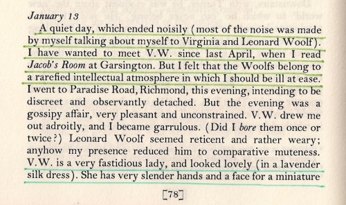 thefoxhuntingman: Siegfried Sassoon’s meeting with Virginia and Leonard Woolf.