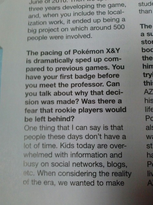 blackjackgabbiani:First part of the Masuda interview! Discusses the storyline, Lysandre, and AZ (who