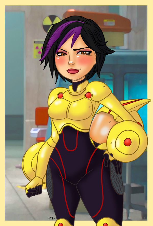 grimphantom:  eyzmaster:  CartoonGalz GoGo Tomago  by theEyZmaster    CartoonGalz!!GoGo