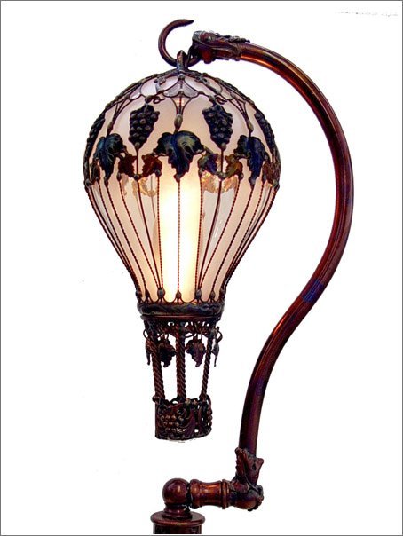 steampunktendencies:  Baroque Hot Air Baloon Light Bulbs Facebook |  Google + | Twitter