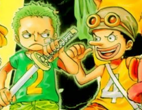 blackbarbooks:  manlyfronytail-deactivated20170:  Brotp: Zoro & Usopp   I love these two so much. They are complete opposites in almost every way.  