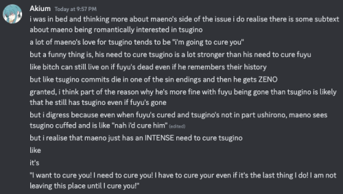 Late-night Akium Analysis On Maeno's Relationship With Tsugino