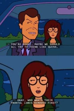 the-cake-is-lie:  mayorofcans:  flexibilitas-cerea:  Sarcasm of Daria, very part 1. Here the second part.  Was Daria even real  Daria is my spirit animal