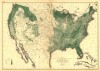 The distribution of woodland in the USA, 1873
samnabi:
“Part of a series of beautiful maps from Radical Cartography taken from the “Statistical Atlas of the United States Based on the Results of the Ninth Census...