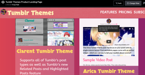 Unwrapping Tumblr — via codeit: New landing page and login for