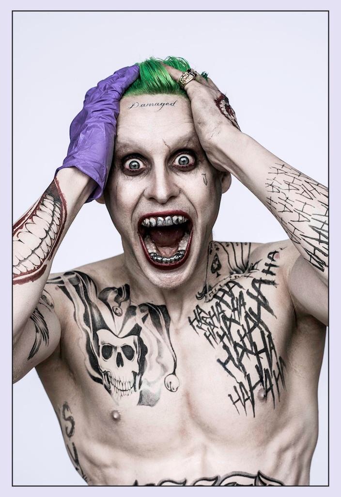 First Look at Jared Leto as The Joker in Suicide Squad