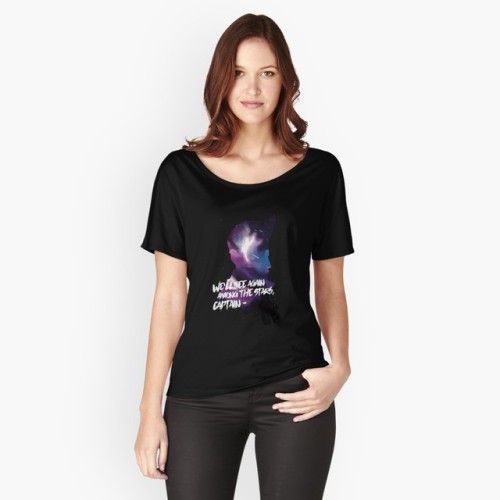 We’ll see again among the stars, Captain -New REDBUBBLE entry!SHOP - art post HAPPY 