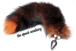 Thespankacademy:  Get Your Last Minute Orange-And-Black Halloween Fox Tails At The