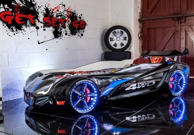 sick ass racecar bed