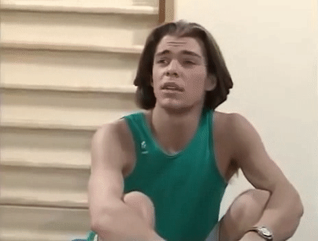 vintage-male-sensuality: Patrick Puydebat in Helene et les garcons S01E05 (1992)
