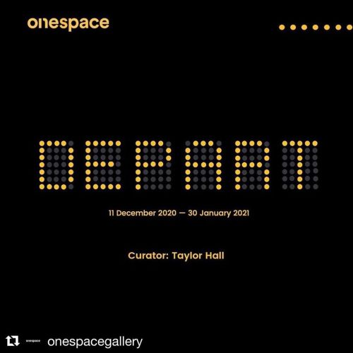 Repost from @onespacegallery (visit their IG for video). Great to see #QCAGriffith faculty and alumn