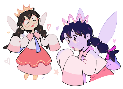 fairy queen and adeleine 