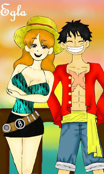 Desaru  One piece fanart, One piece nami, One piece pictures