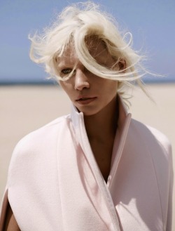 pradafied:  &ldquo;Aline,&quot;Aline Weber photographed by Annemarieke Van Drimmelen for Vogue Netherlands July 2014