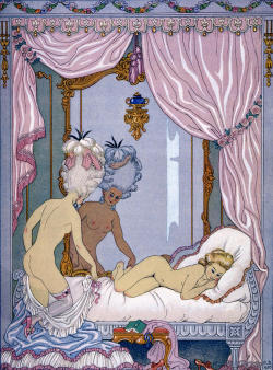 howsaucy:  George Barbier, illustration of