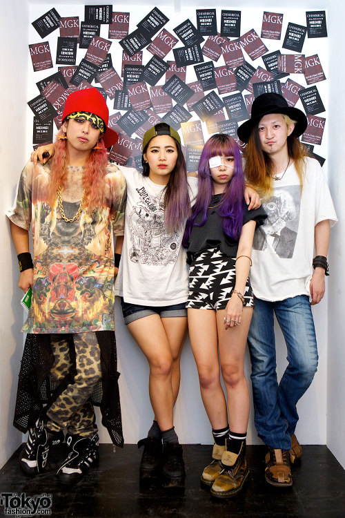 The young Tokyo fashion brands exhibition MGK was held recently in Harajuku. Check out our pics &